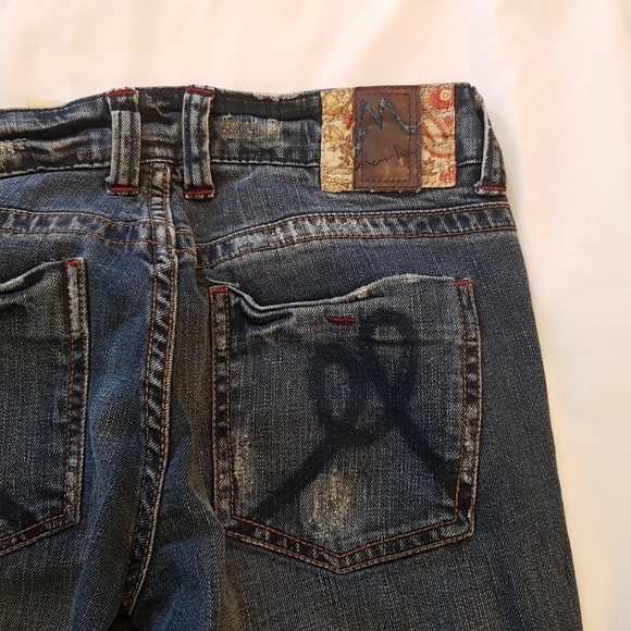 Marlow women's cropped jeans size 26 distressed - Picture 6 of 6
